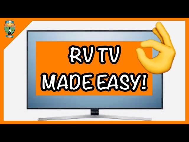 RV TV - 4 Easy Ways to Get TV On Your RV!