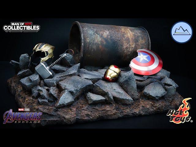 INSANE 1\6 Hot Toys CUSTOM DIORAMA Base Review | Must Watch!