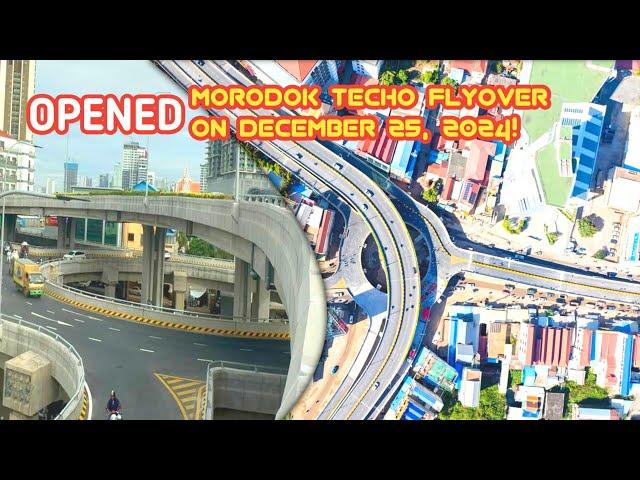 Congratulations! The first floor of the Morodok Techo Flyover was fully opened on December 25, 2024