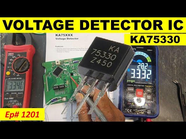 {1201} Voltage detector IC KA75330