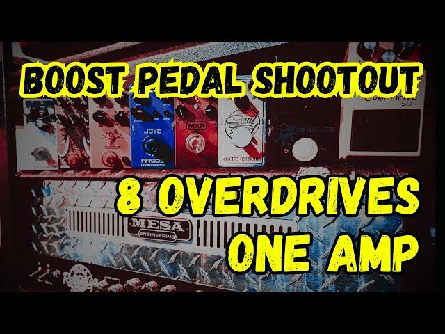 The Best Overdrive to Boost a Rectifier? Eight Pedals, One Amp!