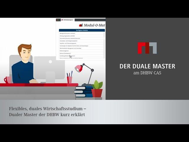 Flexibles, duales Wirtschaftsstudium - Dualer Master der DHBW kurz erklärt