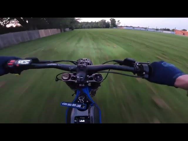 Riding Surron Light Bee X (wheelies, exploring)