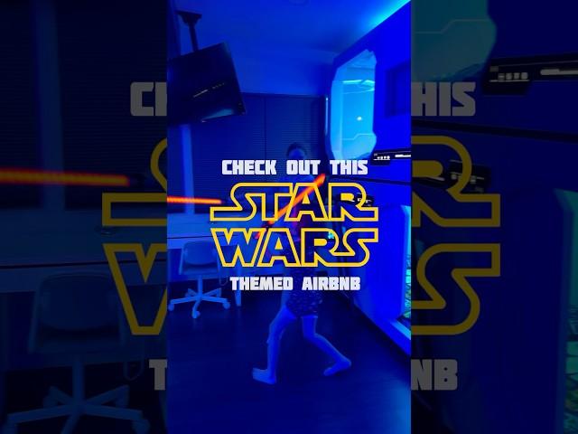 Star Wars themed Airbnb near Disneyland in Orange County! #starwars #airbnb #starwarsfan #disney