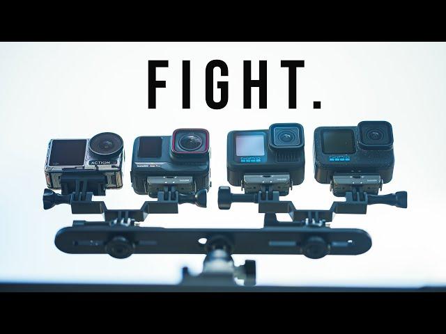 GoPro Hero 13 vs Insta360 Ace Pro, GoPro Hero 12, DJI Action 4