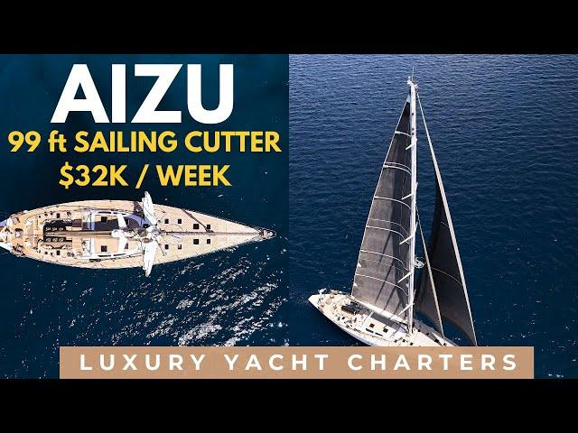 Aizu ️ Greece Sailing Charter ️ $32k/Week Vacation