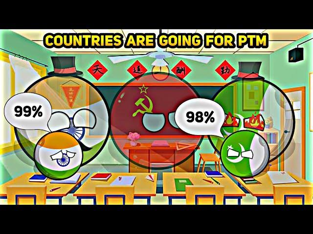 [INDIA FAILED THE EXAM?]In Nutshell || [SUPER FUNNY] #shorts #countryballs #mapping