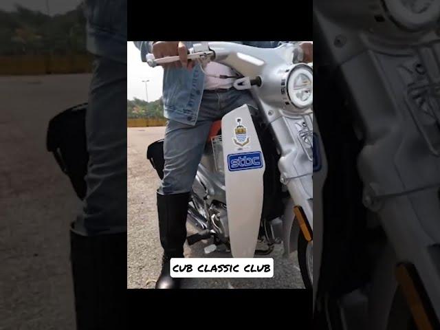 Cub Classic Club | The Bikers Joint | #shorts | Akula Matiau | A Malaysian Experience