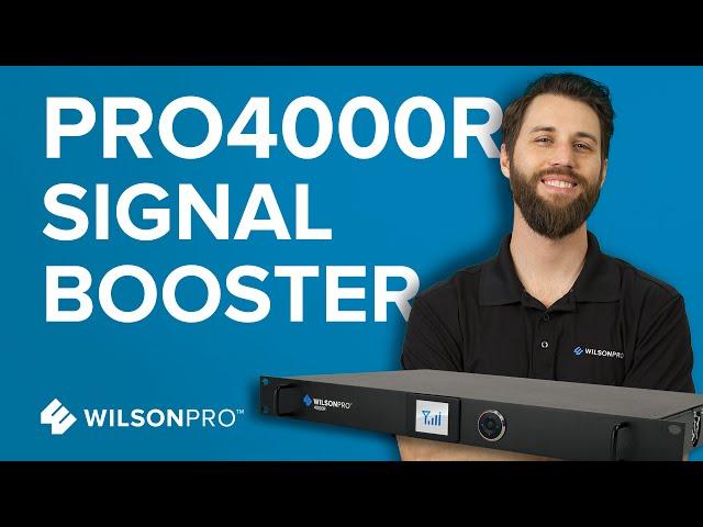 Pro4000R Professional Signal Booster | WilsonPro