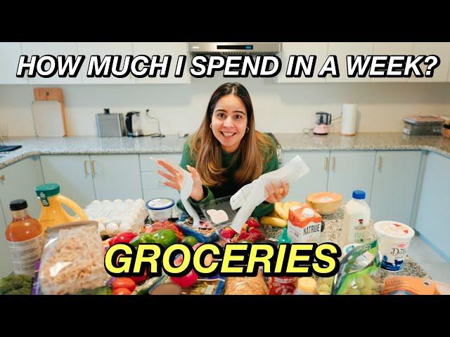 What I Spend For My GROCERIES Living In Canada  | Family of Two