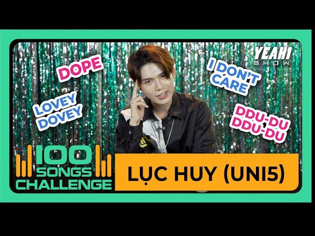 Lục Huy (Uni5) thuộc lòng vũ trụ Kpop, đẩy Hương Giang khỏi BXH Thử thách 100 bài HIT | Yeah1 Show