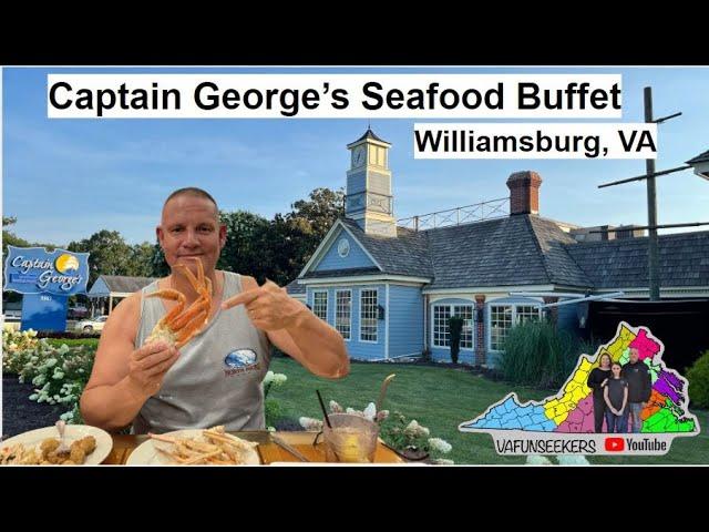 Captain George's Seafood Buffet: A Coastal Culinary Adventure in Williamsburg, VA!