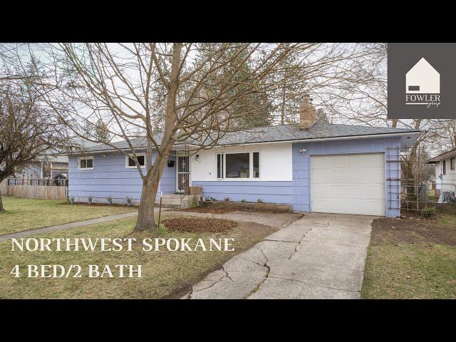 Just Listed in Spokane: 3813 W Olympic Ave. Spokane, WA 99205