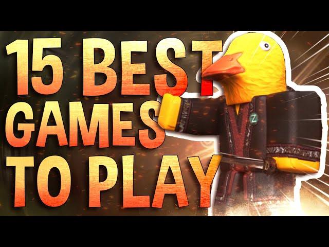 Top 15 Best Roblox Games to play with friends