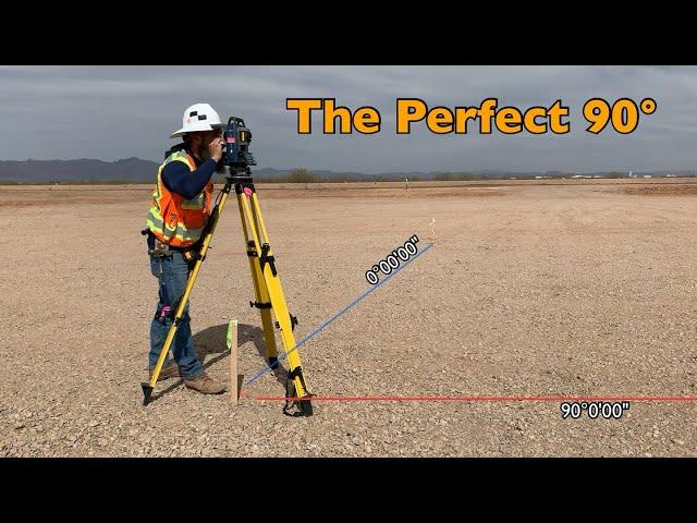 Surveying: Turning The Perfect Right Angle