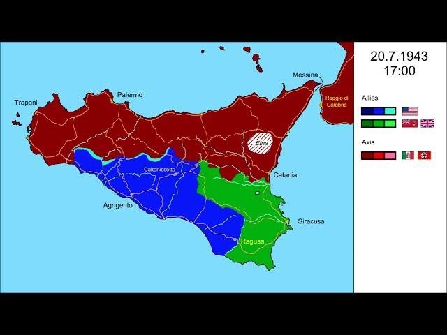 Invasion of Sicily 1943, Every Hour