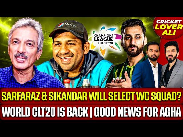 Sarfaraz & Sikandar Bakht will Select WC Squad? | World CLT20 is Back, Eng |Central Contract Changes