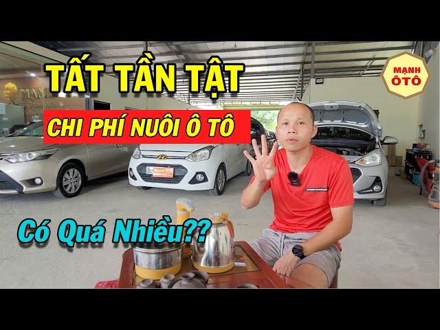 Chi Phí Nuôi Xe Ô Tô Một Năm Bao Nhiêu Tiền? - Mạnh Ô Tô Chia sẻ kinh nghiệm