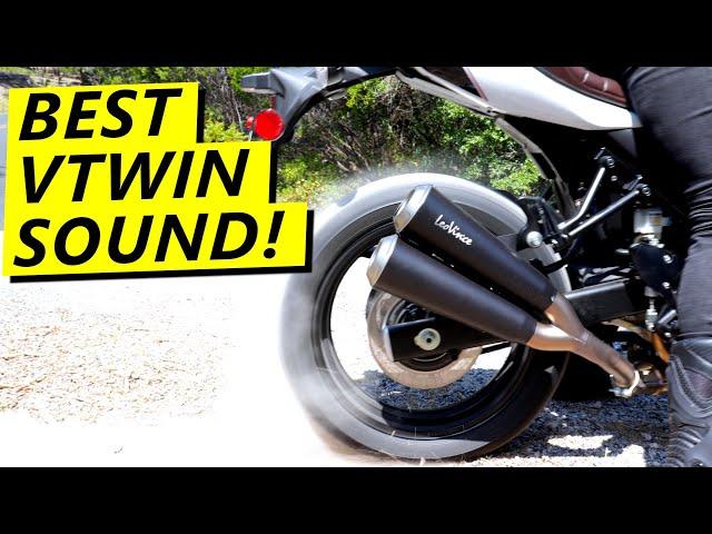 SV650X Gets LOUD! Best 650cc Sound!