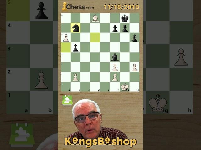 An Important Lesson About Pawns