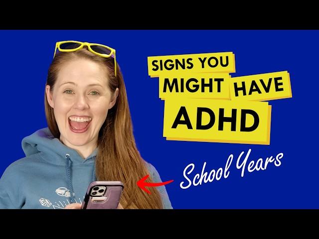 Tell Me You Have ADHD Without Telling Me You Have ADHD - The Signs From School Years