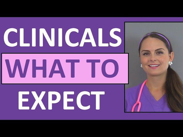 Nursing School Clinicals - What to Expect | Nursing School Vlog