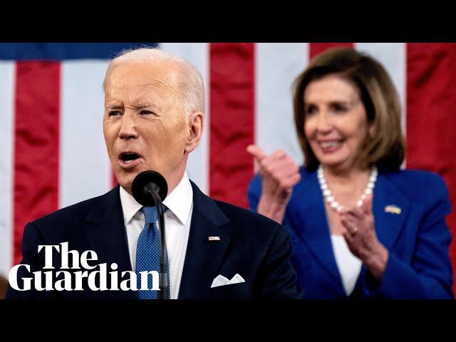 Biden condemns Russian invasion of Ukraine in State of the Union address