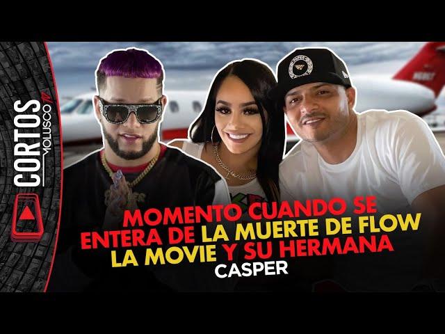 CASPER narra momento cuando se entera de la muerte de Flow La Movie y su hermana 