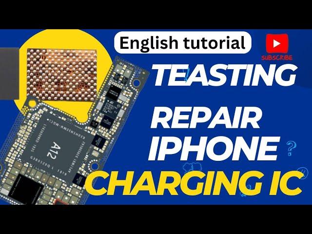 iphone Charging IC(Tutorial) Testing+Repair+solution+Sechmatics Diagram knowledge . Iphone Repair.