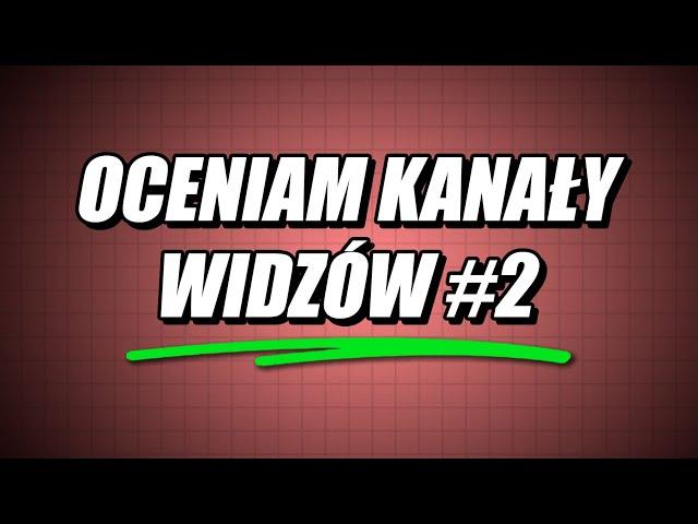 Sprawdzę Twój kanał, wskażę błędy i rzeczy do poprawy. Za darmo.