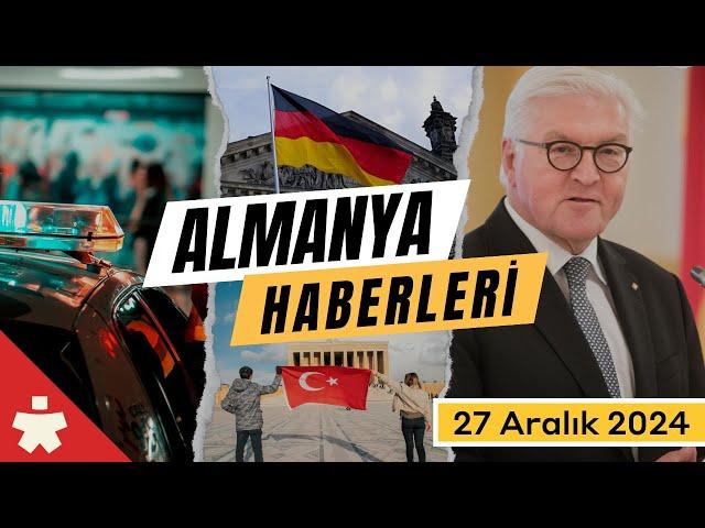 Almanya haberleri: Magdeburg saldırısı güvenlik endişelerini artırdı