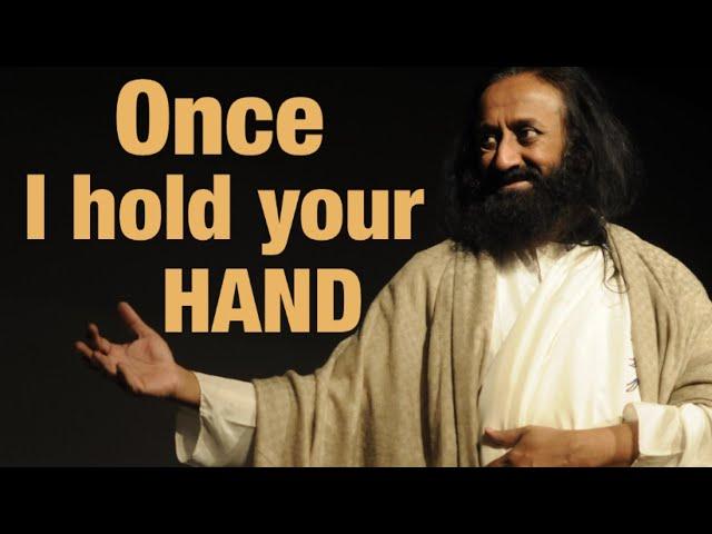 Once I hold Your hand I have no choice | Beautiful Story of @Gurudev