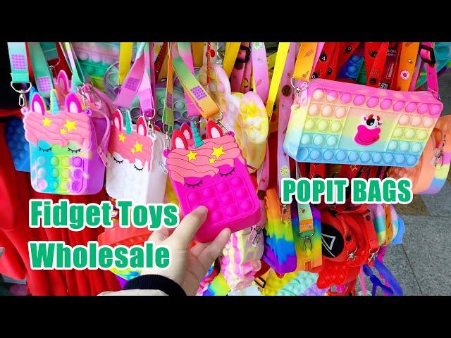 Fidget Toys Wholesale, Popit Purse, Fidget Bags, Popit Backpack Wholesale