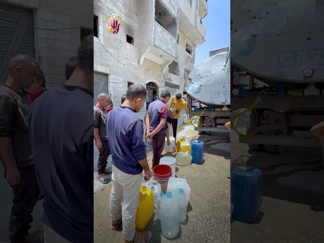 "قطرة أمل" مشروع سقيا الماء 86 – 9 يونيو 2025 |  قطاع #غزّة