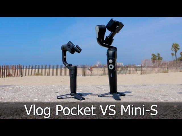 Moza Mini S vs Feiyu Tech Vlog Pocket Smartphone Gimbal Comparison