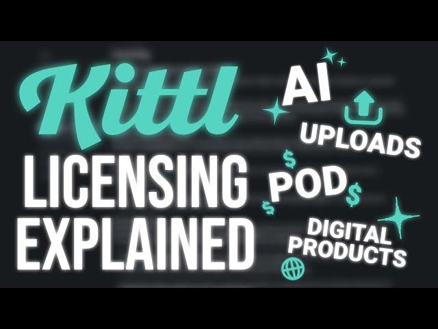 Kittl Licensing EXPLAINED | Everything You Need To Know About Using Kittl Designs and AI Art