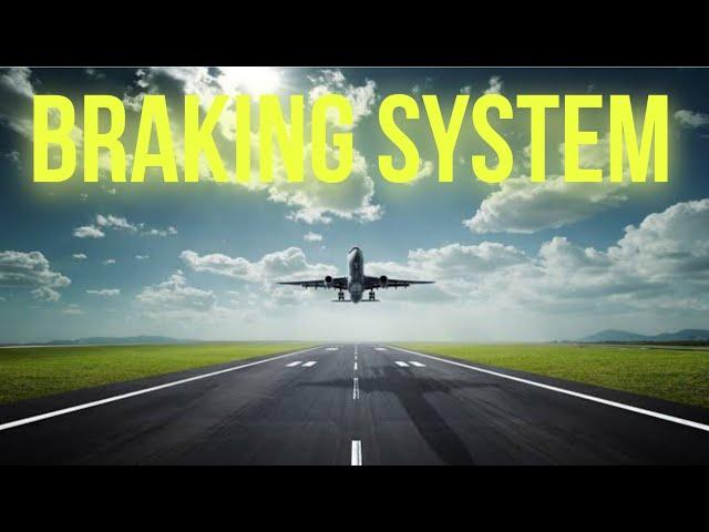 Braking system of airplane || (Full process) #airplane #facts #factview #viral #shorts