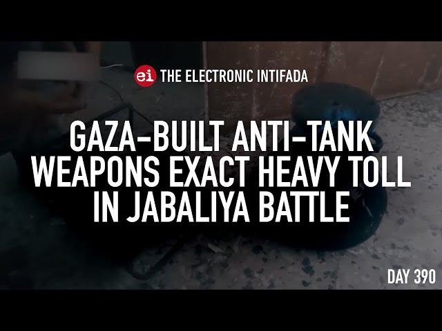 Gaza-built anti-tank weapons exact heavy toll in Jabaliya battle, with Jon Elmer