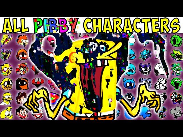 ALL PIBBY TEST | FNF Character Test | Gameplay VS Playground