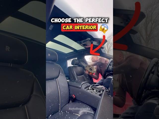 Choose the Perfect Car Interior  #shorts #car #automobile #interiordesign