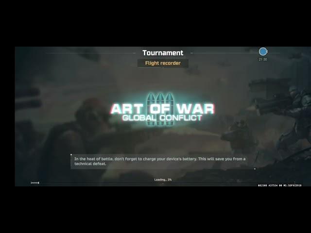 Art of War 3 || tournament flight recorder star league top 1 || vs confederation