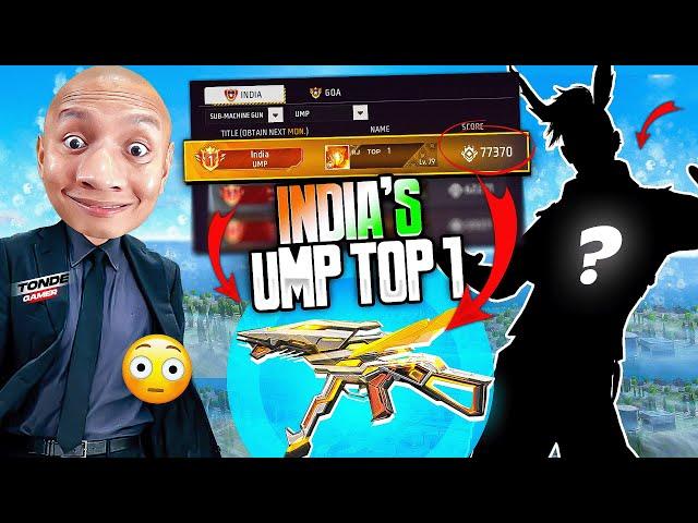 India's No.1 Ump & Grandmaster Top 7 Player Vs Tonde Gamer  Free Fire Max