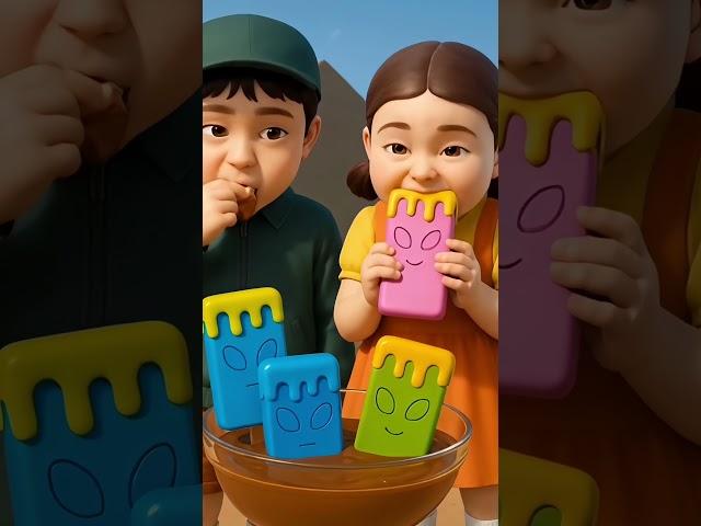 Squid Game AI Korean Snack ASMR #squidgame #squidgame2 #ai #asmr