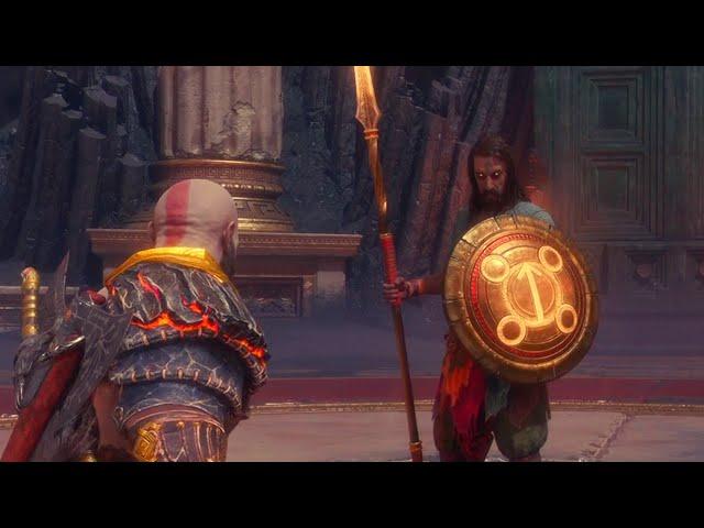 Kratos vs Tyr - God Of War Ragnarok Valhalla - PS5