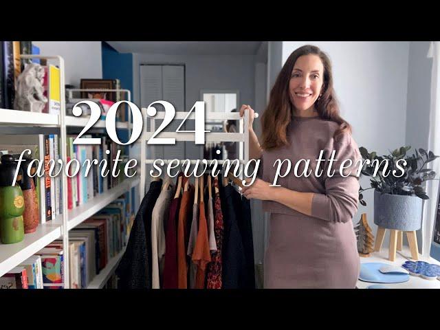 Favorite Sewing Patterns of 2024 ️ Wardrobe Staples & Statement Makes