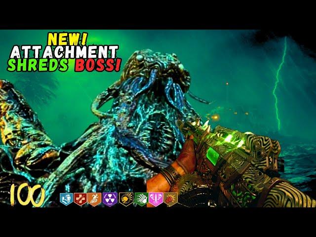 NEW ATTACHMENT SHREDS TERMINUS BOSS in BO6 ZOMBIES!