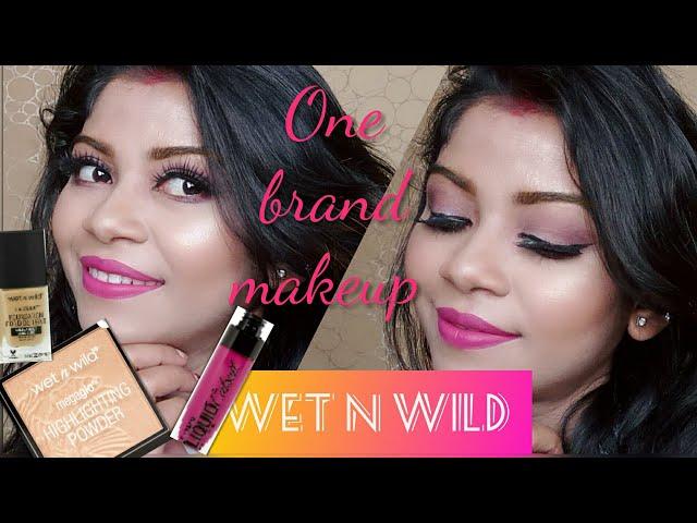 #Wet n wild one brand makeup ||makeup for love n desire ||