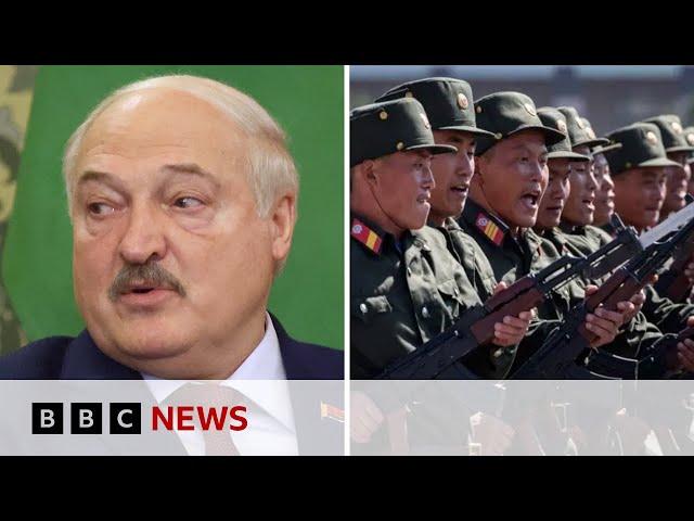 North Korea troops fighting with Russia in Ukraine is 'rubbish', says Belarus leader | BBC News