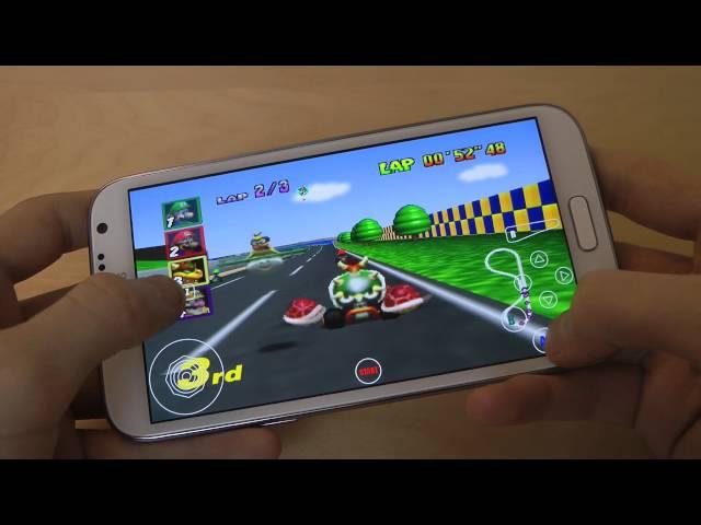 Mariokart 64 For Samsung Galaxy Note 2 - First Gameplay Hands-On Review