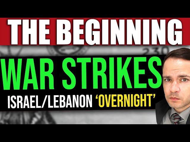 (BREAKING) ‘BEGINNING OF WAR’ Israel & Hezbollah Vow Retaliation (World War 3)